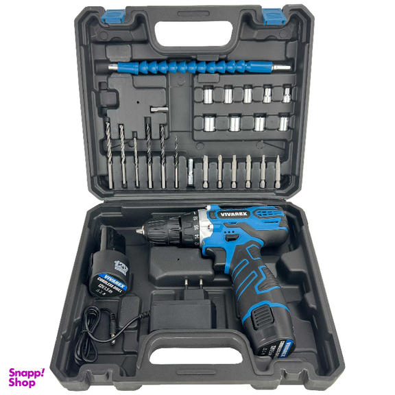دریل پیچ گوشتی دو باتری ویوارکس کد VR12V-2A