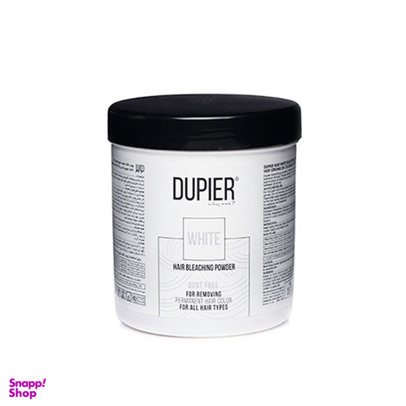 پودر بی رنگ کننده مو دوپیر مدل سفید وزن 500 گرم
