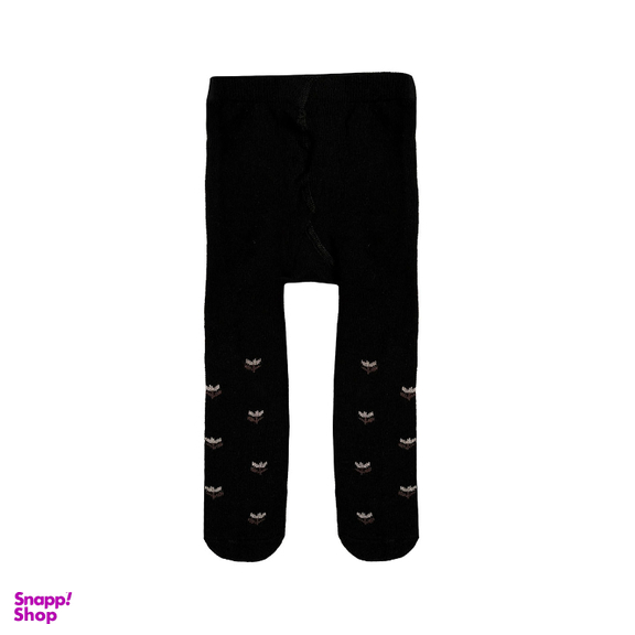 جوراب شلواری دوازده نوزادی طرح گلدار