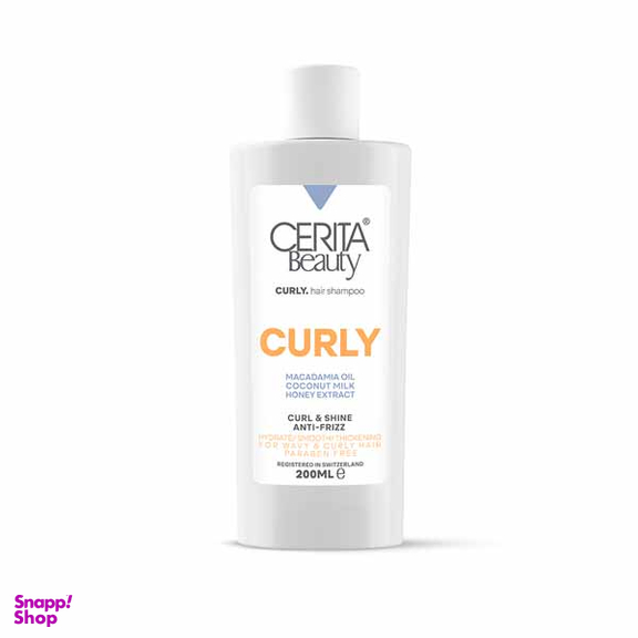 شامپو موی فر سریتا مدل ضد وز حجم 200 میلی لیتر