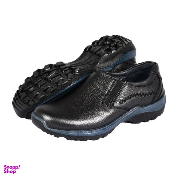 کفش راحتی مردانه شهپر مدل پاریس رنگ مشکی