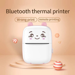 پرینتر لیبل زن ناب سل مدل پرتابل کد PIN01 به همراه 3 عدد رول کاغذی