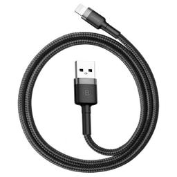 کابل تبدیل &nbsp;USB به لایتنینگ بیسوس مدل (CAFULE (2.4A طول 50 سانتی متر