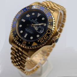ساعت عقربه ای مردانه طرح رولکس مدل GMT Master II GB