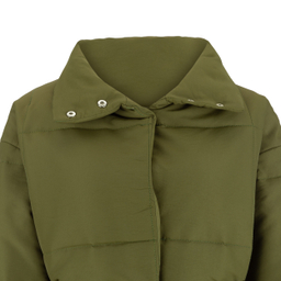 کاپشن زنانه سرژه مدل 219120 رنگ یشمی