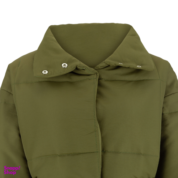 کاپشن زنانه سرژه مدل 219120 رنگ یشمی