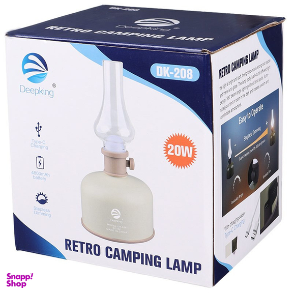 چراغ فانوسی دیپکینگ مدل DK-208