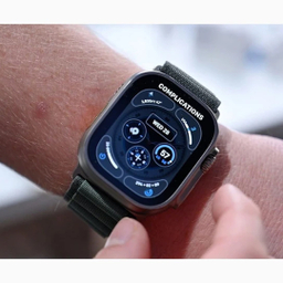 ساعت هوشمند اپل مدل Ultra 2 Black Titanium Case Alpine Loop 49mm