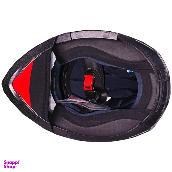 کلاه کاسکت راپیدو مدل فک متحرک عینک دار کد 935SV به همراه کوله
