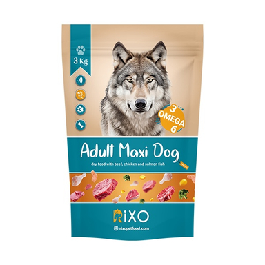 غذای خشک سگ ریکسو مدل Adult Maxi Dog وزن 3 کیلوگرم