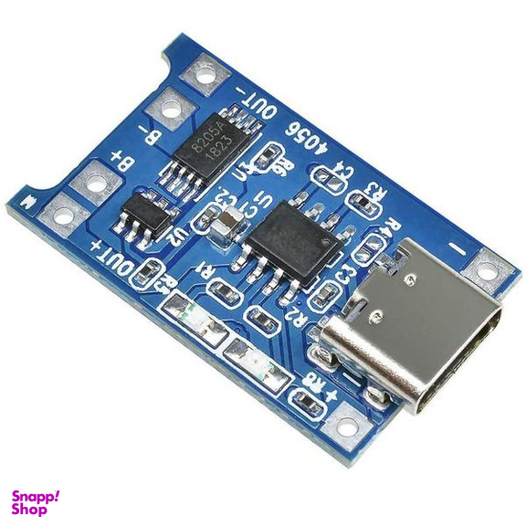 ماژول شارژ باتری لیتیومی مدل TP-4056TYPEC بسته 2 عددی