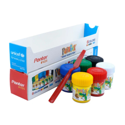 گواش پنتر یونیسف مدل Paintex بسته 6 عددی