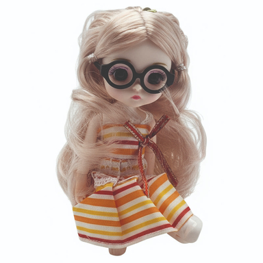 جاکلیدی مدل دختر کد KP-37 طرح عینکی