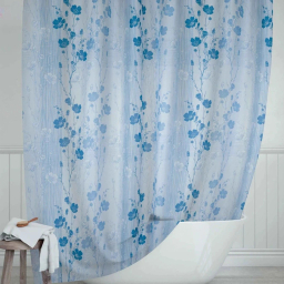 پرده حمام دلفین کد Ev-4246 سایز 200×180 سانتی متر