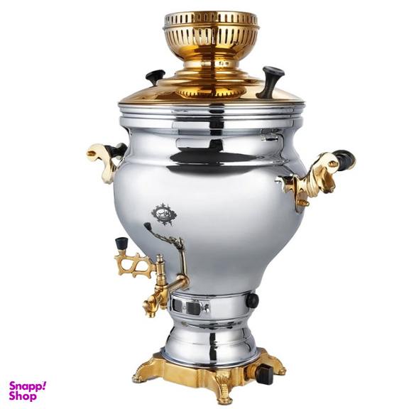 سماور گازی عالی نسب مدل ارس نفیس گنجایش 8.5 لیتر