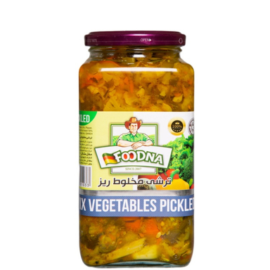 ترشی مخلوط ریز فودنا وزن 630 گرم