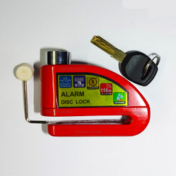 قفل دیسک موتور سیکلت مدل آژیر دار کد SV8