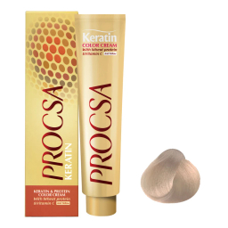 رنگ مو پروکسا سری Ash شماره 9.1 رنگ بلوند دودی خیلی روشن حجم 100 میلی‌ لیتر