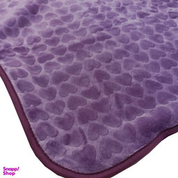 پتو نرمینه بافت مدل قلبی سایز 160×200 سانتی متر