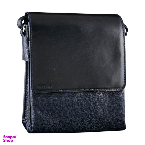 کیف دوشی مردانه چرم یلسان مدل رادمان کد MC-044-SOR