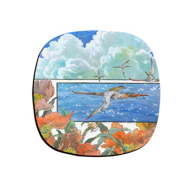 زیرلیوانی ترمه طراحان ایده مدل پترن دریا و آسمان کد strm0647