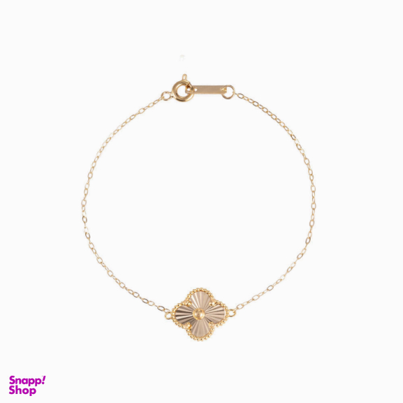 دستبند طلا 18 عیار زنانه میلی گالری طرح ونکلیف کد MT1874