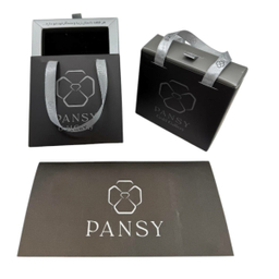 دستبند طلا 18 عیار زنانه پانسی مدل بی نهایت قلب و حرف S کد M92011