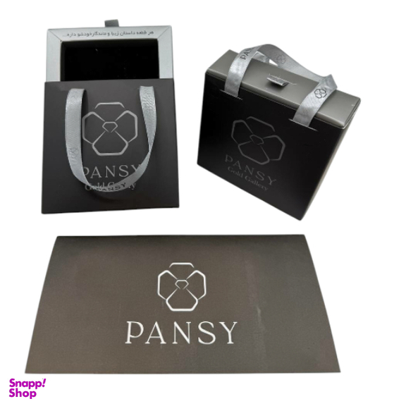 دستبند طلا 18 عیار زنانه پانسی مدل بی نهایت قلب و حرف S کد M92011