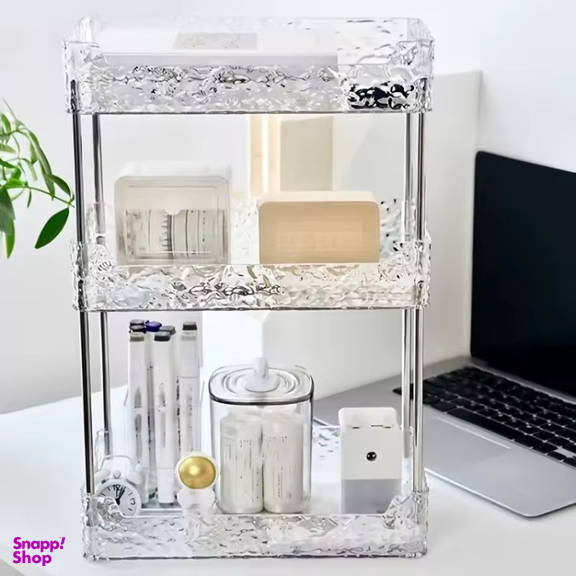 استند لوازم آرایشی سه طبقه مدل lux