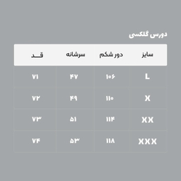 پولوشرت آستین بلند مردانه مدل گلکسی رنگ مشکی