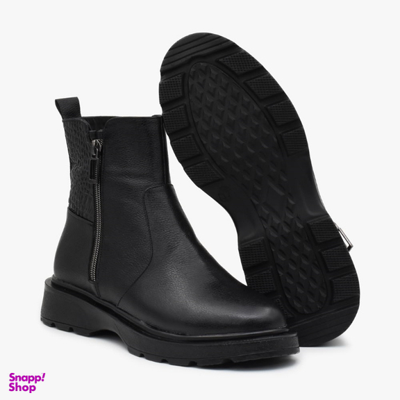 نیم بوت چرم طبیعی زنانه چرم تهران مدل P19M