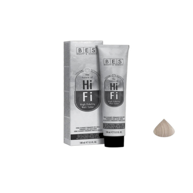 رنگ مو بس مدل ash شماره F19 حجم 100 میلی لیتر رنگ فانتزی خاکستری