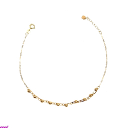 دستبند طلا 18 عیار زنانه مدل هرمس گوی میلان کد 136005