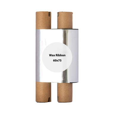 ریبون پرینتر لیبل زن مدل Wax 60mm×75mm