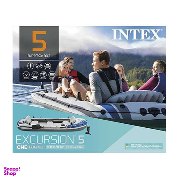 قایق بادی 5 نفره اینتکس مدل Excursion کد 68325