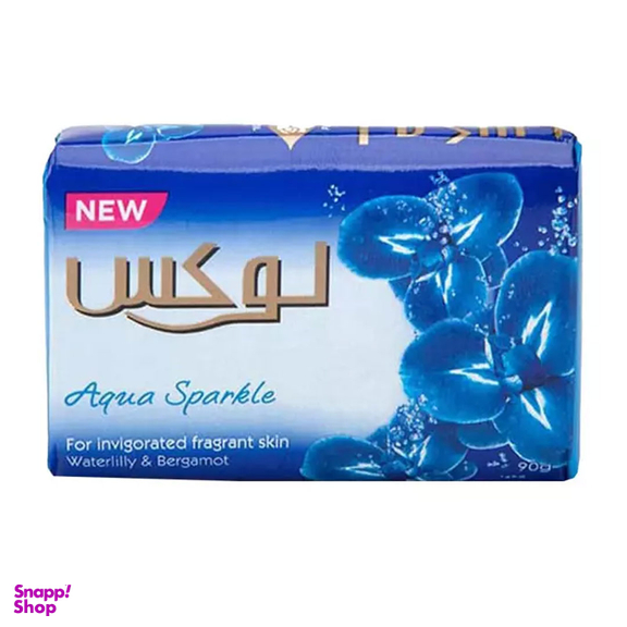 صابون لوکس مدل آکوا عصاره دریایی وزن 90 گرم