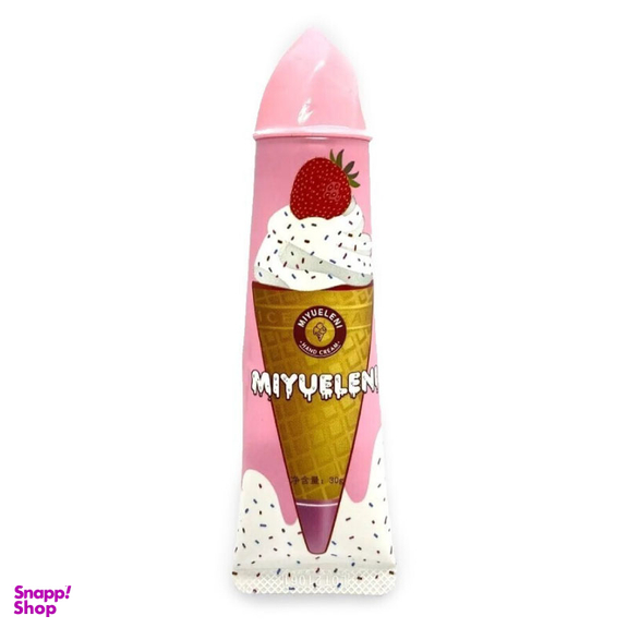 کرم مرطوب کننده میولنی طرح بستنی مدل توت فرنگی کد 01 حجم 30 میلی لیتر