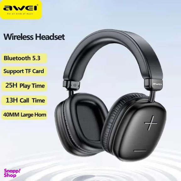 هدفون بی سیم بلوتوثی اوی مدل Awei AT6