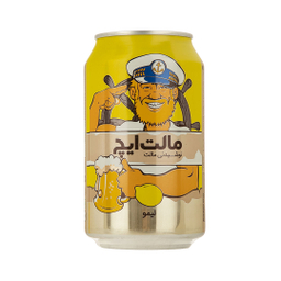 ماءالشعیر مالت ایچ با طعم ليمو حجم ۳۳۰ میلی لیتر