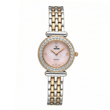 ساعت مچی عقربه ای زنانه ویکتور مدل V5757-04