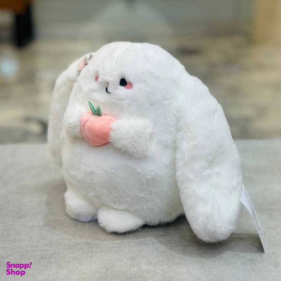 عروسک مدل خرگوش هلو به دست ارتفاع 20 سانتی متر