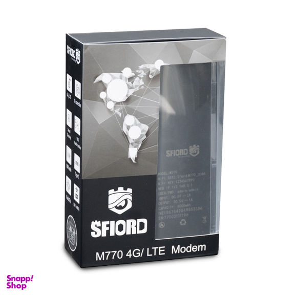 مودم 4G LTE قابل حمل اسفیورد مدل M770