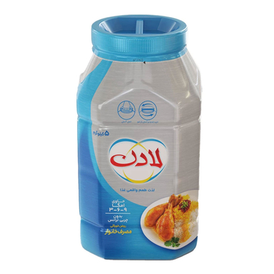 روغن جامد لادن وزن 5 کیلوگرم