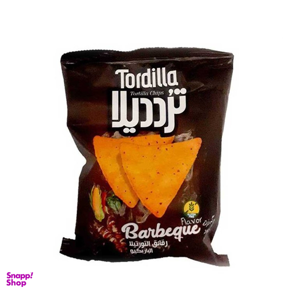 چیپس باربیکیو دودتنوری ترددیلا وزن 100 گرم