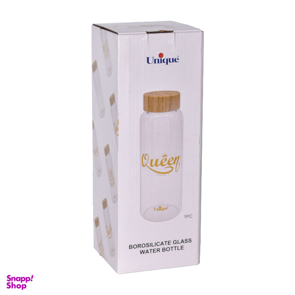 بطری آب یونیک طرح queen کد 3058-4 گنجایش 1.03 لیتر