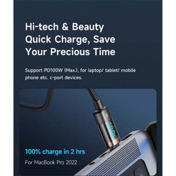 کابل USB-C مک دودو مدل Digital Pro Auto Power Off طول 1.2 متر