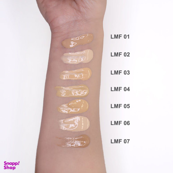کرم پودر پمپی مات کننده لاگونا مدل LMF07 Matte Foundation وزن 30 گرم