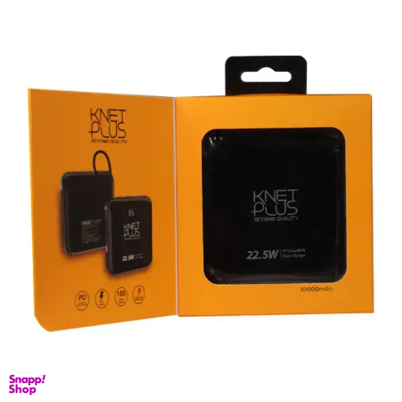 پاوربانک کی نت پلاس مدل KP-P41 ظرفیت 10000 میلی‌ آمپر‌ ساعت