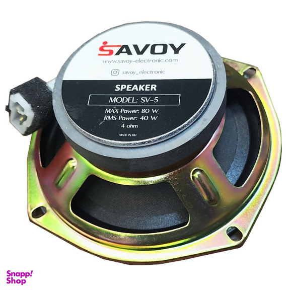 بلندگوی خودرو ساووی مدل sv-5 بسته 2 عددی