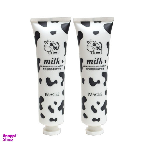 کرم مرطوب کننده ایمجز مدل شیر گاو وزن 30 گرم بسته 2 عددی